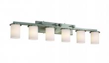  FSN-8786-10-OPAL-DBRZ - Dakota 6-Light Bath Bar