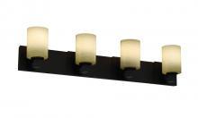  FSN-8924-10-WEVE-NCKL - Modular 4-Light Bath Bar