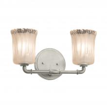  GLA-8462-16-WTFR-NCKL - Bronx 2-Light Bath Bar