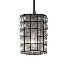  WGL-8815-10-GRCB-MBLK-RIGID - Mini 1-Light Pendant