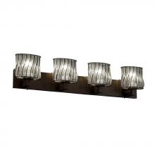  WGL-8924-30-SWCB-MBLK - Modular 4-Light Bath Bar