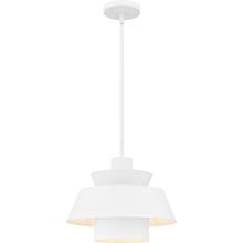  LMI1814W - Lumi 1-Light Matte White Pendant