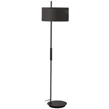  FTG-622F-MB-BK - 1LT Incandescent Floor Lamp, MB w/ BK Shade