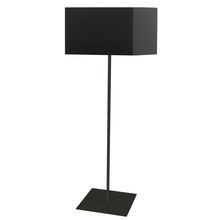  MM201F-BK-797 - 1LT Square Floor Lamp w/ JTone Black Shade