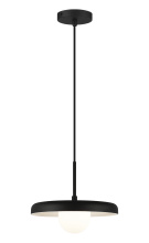 Matteo C34411MBOP - Creston Matte Black Pendant