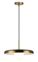 Matteo C34421AGOP - Creston Aged Gold Brass Pendant