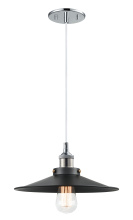 Matteo C46112CHBK - Bulstrode's Workshop Chrome Pendant