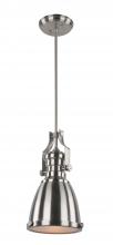 Matteo C53801BN - Cresswell Series Brushed Nickel Pendant