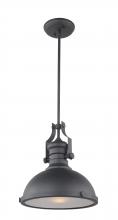 Matteo C53802MB - Cresswell Series Matte Black Pendant