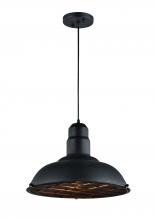 Matteo C54111MB - Clarkson Series Matte Black Pendant