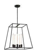 Matteo C57005RB - Candor Rusty Black Chandelier