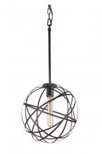 Matteo C57801BK - Atom Black Pendant