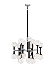 Matteo C75318BKCL - Stellar Black Chandelier