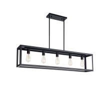 Matteo C76005BK - Flare Black Chandelier