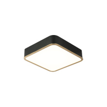 Matteo M10542BKAG - Ainslay Black + Aged Gold Brass Ceiling Mount