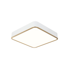 Matteo M10545WHAG - Ainslay White + Aged Gold Brass Ceiling Mount