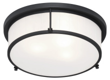 Matteo M14903MB - Caisse Claire Matte Black Ceiling Mount