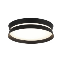 Matteo M18812MB - Greyson Matte Black Flush Mounts