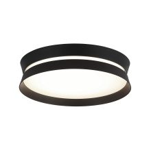 Matteo M18812MB - Greyson Matte Black Flush Mounts