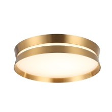 Matteo M18816AG - Greyson Aged Gold Brass Flush Mounts