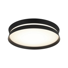 Matteo M18816MB - Greyson Matte Black Flush Mounts