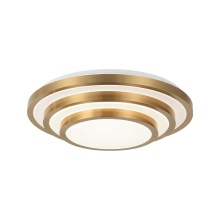 Matteo M18919AG - Helix Aged Gold Brass Flush Mounts