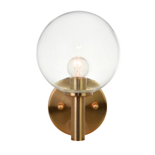 Matteo S06001AGCL - Cosmo Aged Gold Brass Wall Sconce