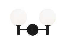 Matteo S06002BKOP - Cosmo Black Wall Sconce