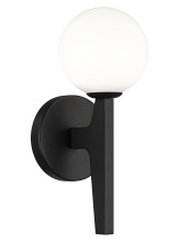 Matteo W34901MBOP - Scriben Matte Black Wall Sconce