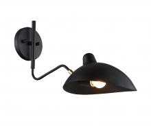 Matteo W57901BZ - Droid Bronze and Brushed Gold Wall Sconce