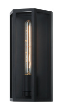 Matteo W64501MB - Creed Matte Black Wall Sconce