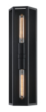 Matteo W64512MB - Creed Matte Black Wall Sconce