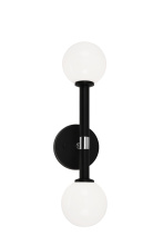 Matteo W75302BKOP - Stellar Black Wall Sconce