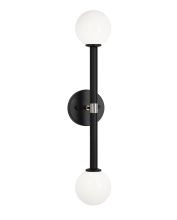 Matteo W75322BKOP - Stellar Black Wall Sconce