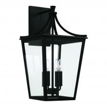  947941BK - 4 Light Outdoor Wall Lantern