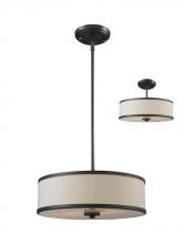z-Lite 165-16 - 3 Light Convertible Pendant