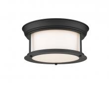  2011F10-MB - 2 Light Flush Mount