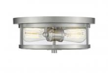  462F11-BN - 2 Light Flush Mount