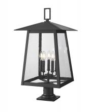  5015PHXLR-533PM-BK - 5 Light Outdoor Pier Mounted Fixture