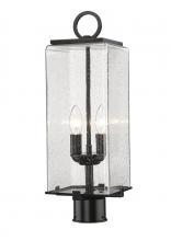  592PHMR-BK - 2 Light Outdoor Post Mount Fixture