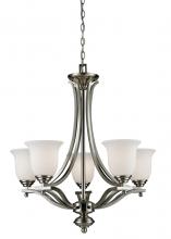 z-Lite 704-5-BN - 5 Light Chandelier