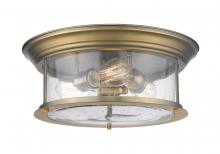  727F16-HBR - 3 Light Flush Mount