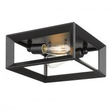  2073-FM BLK - Smyth Flush Mount in Matte Black