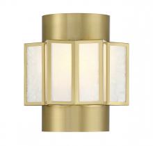  9-3164-2-322 - Gideon 2-Light Wall Sconce in Warm Brass