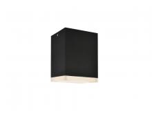  AV9889-BLK - Avenue Outdoor Collection Ceiling Flush Mount