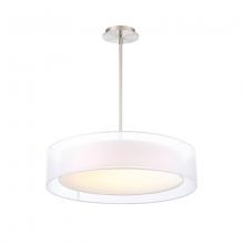  PD-16824-BN - Metropolis Drum Pendant Light