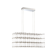  33717-012 - Linwood, LED Chandelier, Rect, Ch