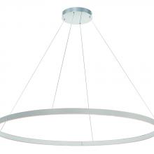  43899-036 - Verdura 1 Light Chandelier in Grey + White