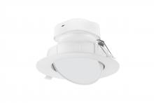  S11714 - 9 watt LED Direct Wire Downlight; Gimbaled; 6 inch; 4000K; 120 volt; Dimmable