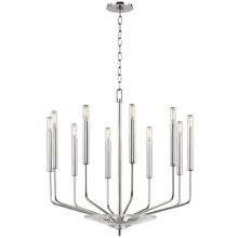  2610-PN - 10 LIGHT CHANDELIER